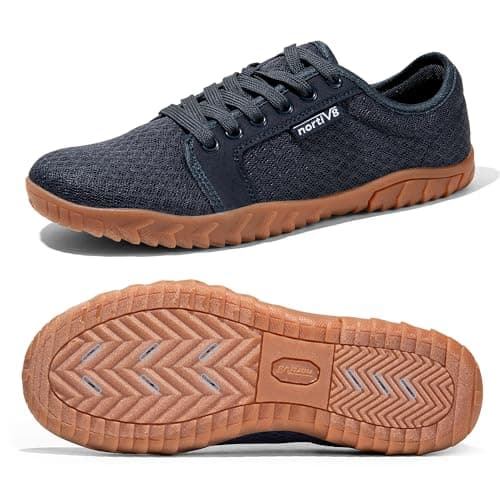 NORTIV 8 Mens Womens Quick Dry Water Shoes - Barefoot Aqua Swim Shoes for Beach Sports, Fishing, Hiking, Boating & Surfing,Size M6/L7.5,Blue,Coast