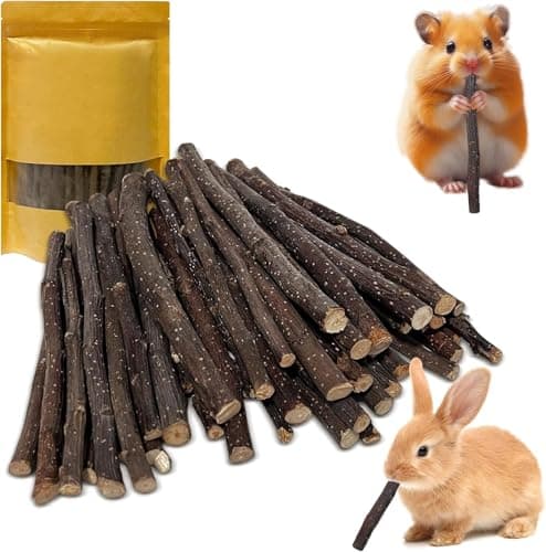 ANDES Natural Apple Sticks, Molar Chew Toys for Rabbit Bunny 10.6oz