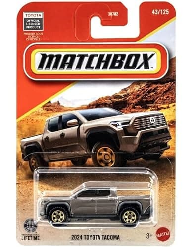 Matchbox 2024 Toyota Tacoma [Tan] 43/125-1:64 Scale Diecast Toy Vehicle