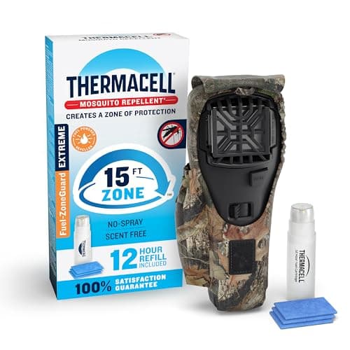 Thermacell Fuel-ZoneGuard Extreme Fuel Powered Mosquito Repeller, Hunt Pack