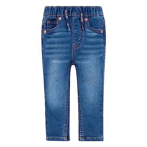 Levi's Boys' Skinny Fit Pull On Jeans, Battle Born, 14