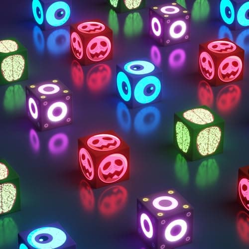 GobiDex 4PCS Magnetic Halloween Lights