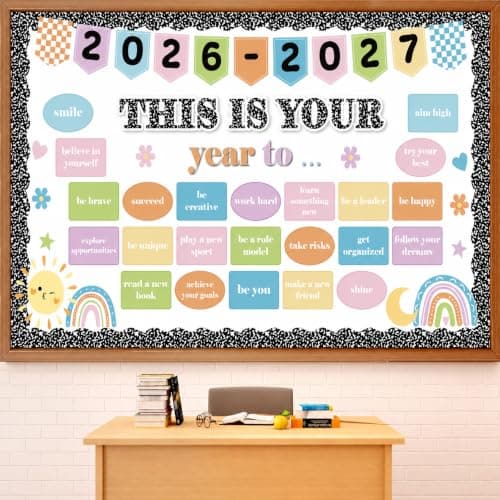 Composition Notebook Bulletin Board Set This is Your Year Classroom Decor