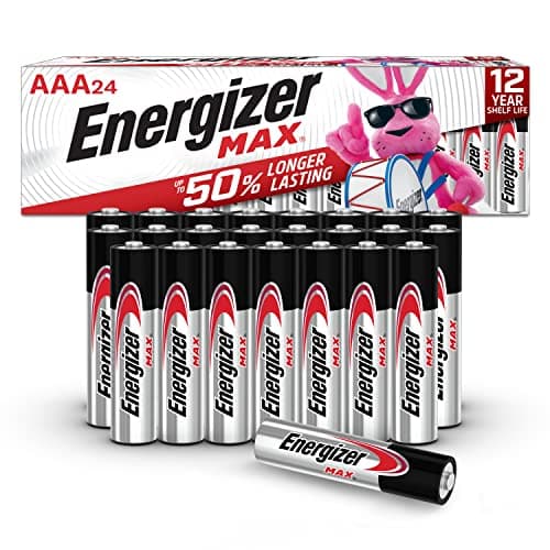 Energizer MAX AAA Batteries (24 Pack), Triple A Alkaline Batteries