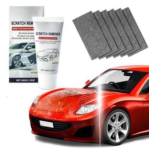 Huotwoe Car Scratch Remover, Scratch Remover for Vehicles, 6PCS Nano Magic Car Cloth Scratch Remover, Easily Removes Light Scratches, Swirls and Water Spot Remover for Cars