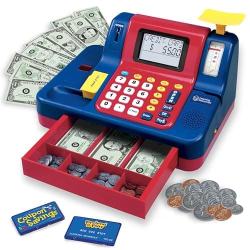 Learning Resources Pretend & Play Teaching Cash Register
