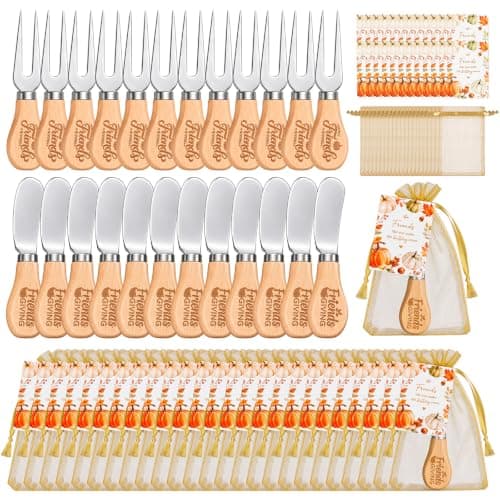 Rigibright 24 Sets Friendsgiving Party Favors Bulk, Friendsgiving Gifts