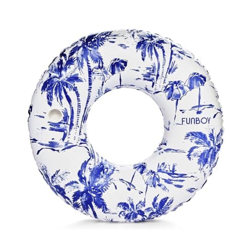FUNBOY Giant 46" Toile Pool Tube Float with Cup Holder