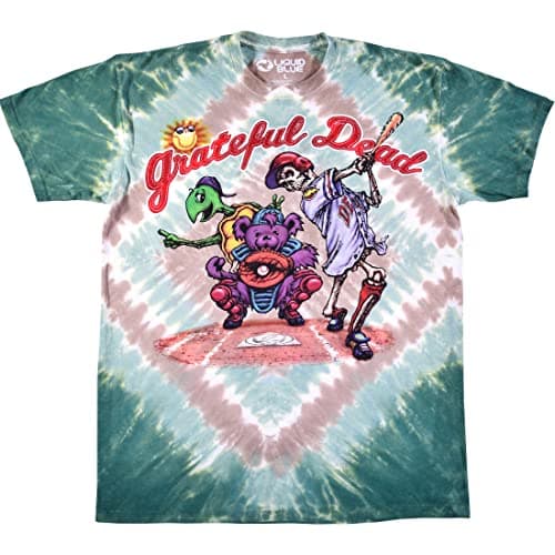 Liquid Blue Grateful Dead Spring Training Baseball,Multicolor,Medium