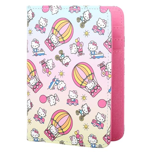 Hello Kitty Passport Holder for Travel Official License, Cute Passport Cover, Sanrio Gifts