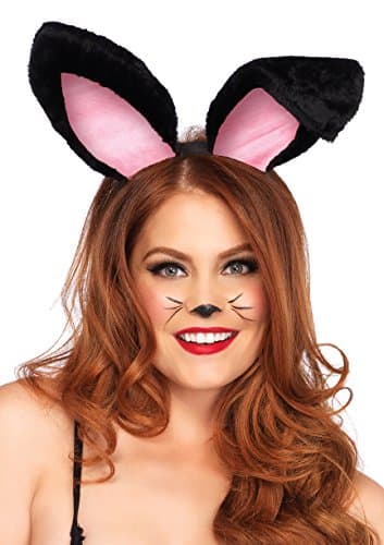 Leg Avenue womens Costume Headwear, Black, One Size US