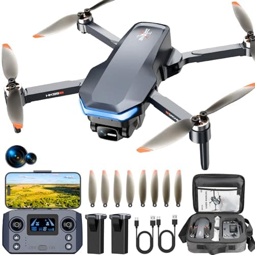 GPS Drone with 4K Camera, 1640ft Range FPV Video Transmission RC Quadcopter