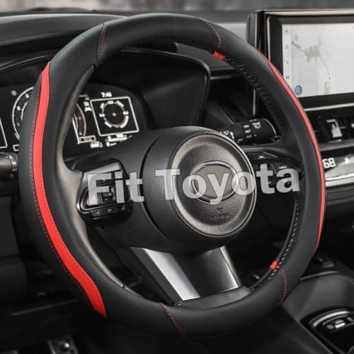 15.5-16 Inches Steering Wheel Cover for Toyota Tacoma 4Runner Tundra