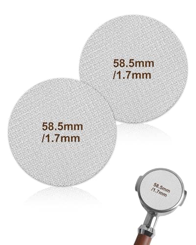 Prokitchen 2 Pack Puck Screen 58.5mm, Coffee Puck Screen Premium 316 Stainless Steel Reusable Filter - 1.7mm Thickness 150μm