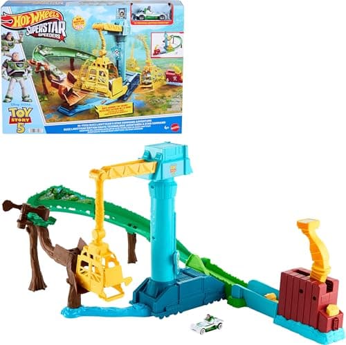 ​Hot Wheels Disney and Pixar Toy Story 5 Buzz Lightyear Track Set