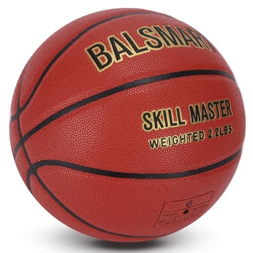 2.2 LBS Weighted Basketball Size 6/28.5" for Indoor Outdoor Heavy Training
