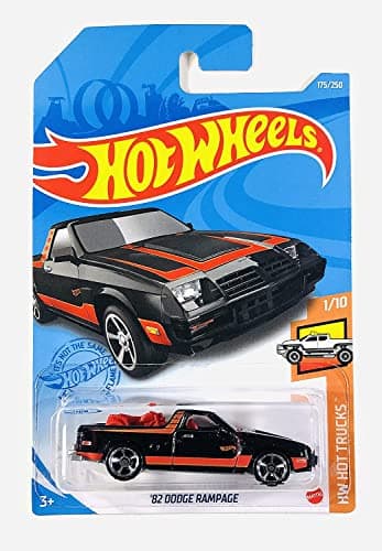 Hot Wheels 2021 - '82 Dodge Rampage - Black - HW Hot Trucks 1/10