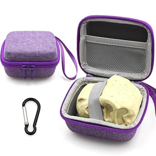 LeoTube Hard Case for Bitzee Jurassic World Dinosaur Toy (Purple)