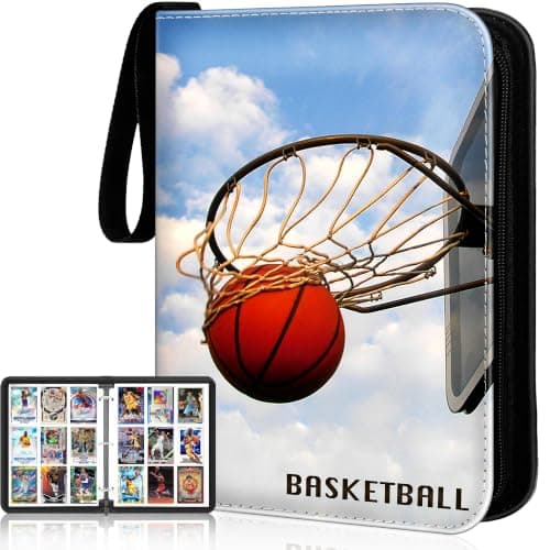 Lalasu Basketball Trading Card Binder, 990 Pockets for Card Collectors