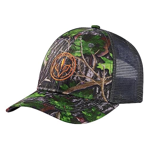 BASSDASH Altimate Fishing Hat Mesh Back for Men Women Adjustable Baseball Trucker Cap