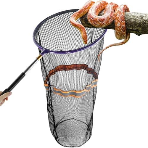 Snake Catcher Grabber Stick and Net, Telescopic Grabber Handling Tool