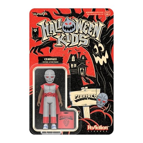 Super7 Halloween Kids Czarface Boy - 3.75" Czarface Action Figure with Accessory Classic Music Collectibles and Retro Toys