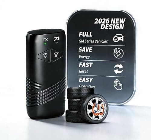 TPMS Relearn Tool for GM Tire Sensor,EL-50448 Compact Version VEHLIVE SU-50448,Tire Pressure Monitoring System Activation Reset Tool,TPMS Programming Tool for More GM Vehicles (with Battery)