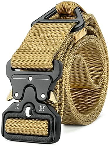 DEYACE EMT Belt, 1.5 Inches EMT Belts for Men and Women, Quick Release Mens Belt Tactical