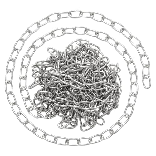 Mormchlots 304 Stainless Steel Chain, Heavy Duty Chain, Hanging Chain, for Billboards, Doorplates, Lighting Chains, Chair (Length:4m / 13.1feet, Thickness:2mm / 0.08inch)