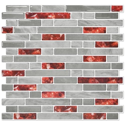 STICKGOO Thicker Peel and Stick Backsplash Tile for Kitchen and Bathroom