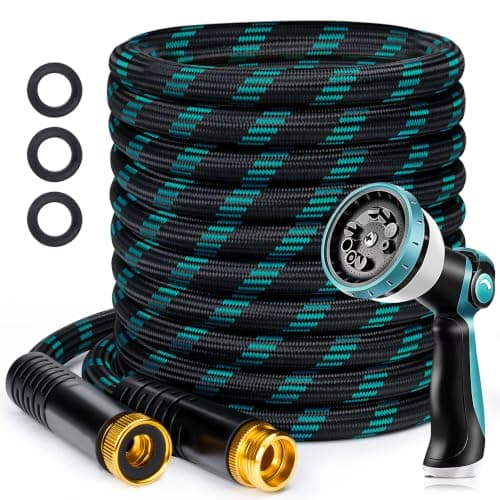 VERDOW Garden Hose 25FT, Lightweight Water Hose for Lawn,Gardening