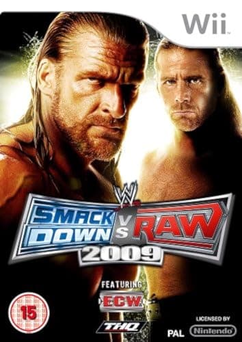WWE Smackdown vs Raw 2009 (Nintendo Wii) (Renewed)
