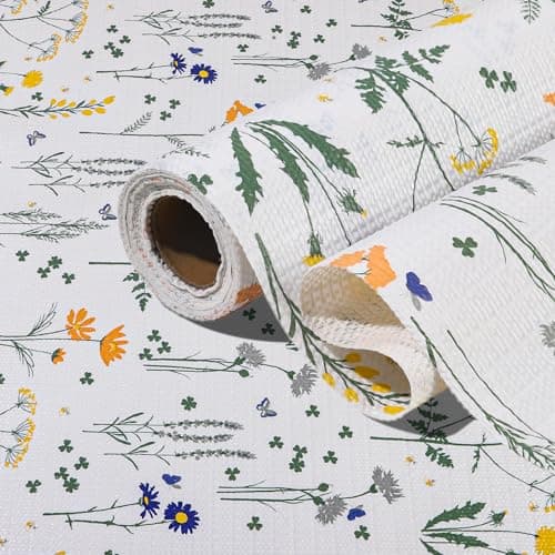 Drawer and Shelf Liner for Kitchen Cabinet, Non Adhesive Non Slip Shelf Paper Waterproof Washable Thickened for Dresser Pantry Shelve Bathroom Protector Liner (12" W x 118.1" L)