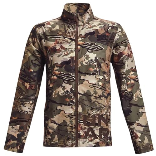 Under Armour mens Hardwoods Graphic Jacket, Ua Forest All Season Camo (994)/Black, XX-Large