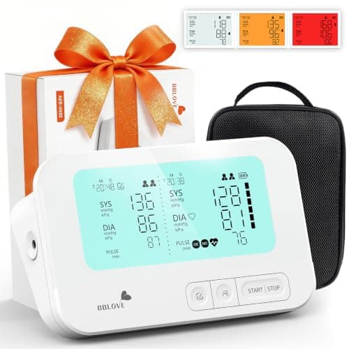BBLOVE Blood Pressure Monitor, FSA-HSA Eligible, One-Touch Voice Control