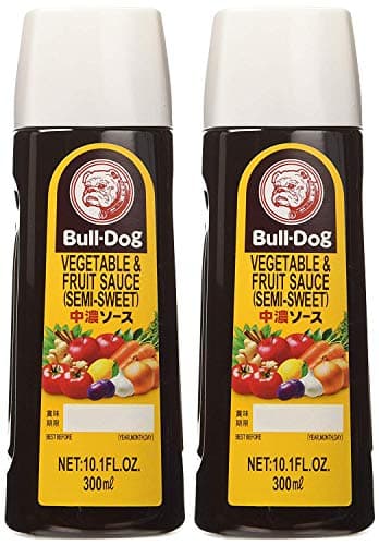 Bull-Dog Chuno Semi-Sweet Sauce 10.1 Fl. Oz. (2 Bottles)