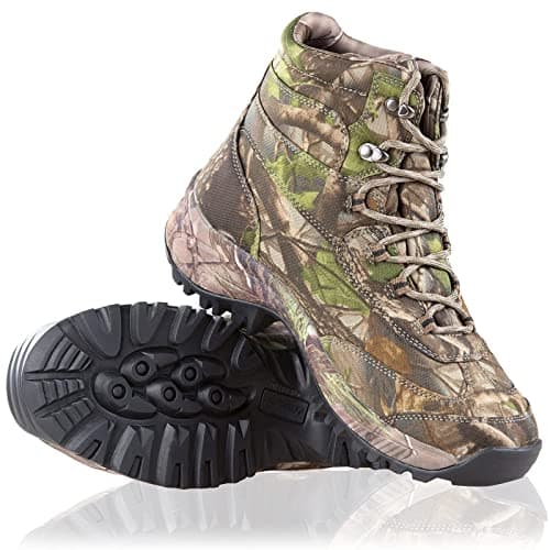 HANAGAL Hunting Boots Lightweight EVA Midsole Waterproof Mens Work Boots Anti-wicking Military Tactical Army Combat Hiking Boots for Men Size 12.5