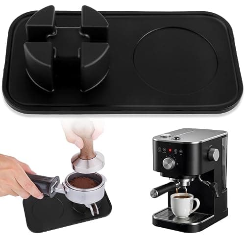 Tamping Mat Compatible with Ninja Luxe Cafe ES601 ES701, Silicone Espresso Tamper Mat with Noise Reduction Design, Non-Slip Coffee Accessories