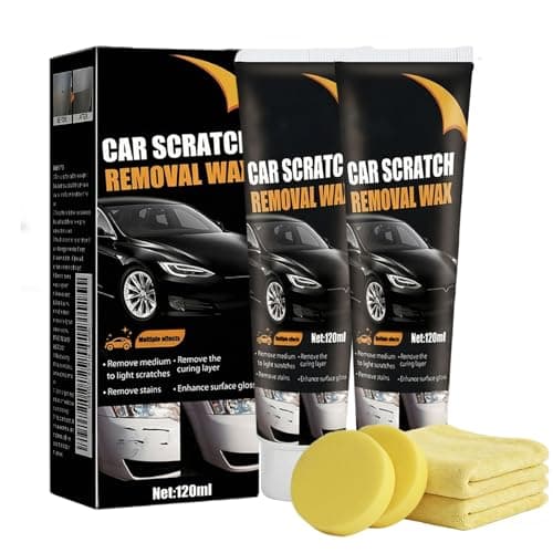2026 Upgraded Car Scratch Remover for Vehicles, Professional Car Paint Scratch Remover for Light Medium Scratches, Car Scratch Repair Kit Safe for All Paint Colors, Easy to Use Auto Detailing Polish
