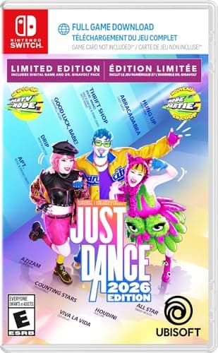 Just Dance 2026 Edition - Limited Edition, Nintendo Switch (Code in Box)