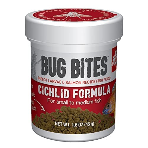 Fluval Bug Bites Cichlid Fish Food, 1.59 oz