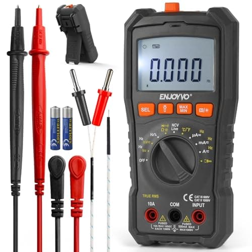 ENJOYVO EJ8010 TRMS 5999 Counts Auto-Ranging Digital Multimeter
