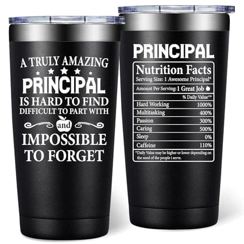 DOEARTE Principal Gifts, Principal Appreciation Gifts for Men, 20oz Tumbler