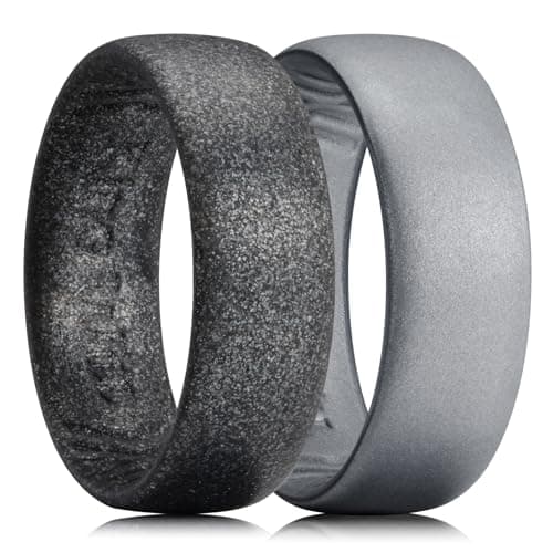 King Will Men Silicone Wedding Band Size 9