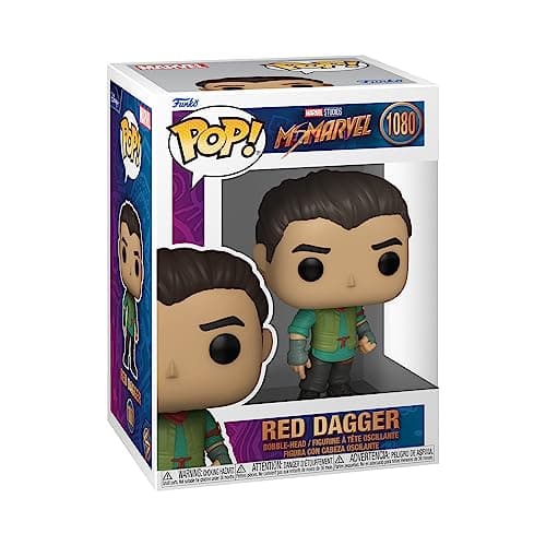 Funko Pop Marvel: Ms. Marvel - Red Dagger - Collectable Vinyl Figure - Gift Idea - Official Merchandise - Toys for Kids & Adults - Superheroes Fans - Model Figure for Collectors and Display