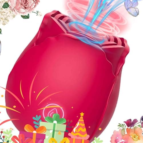 Rose Toy Clit Sucker Rose Sex Toy Sucking Vibrator for Women Dildo Adult Toys Vibrates Automatic Electric Machine Games Adult Toys for Couples SW-12