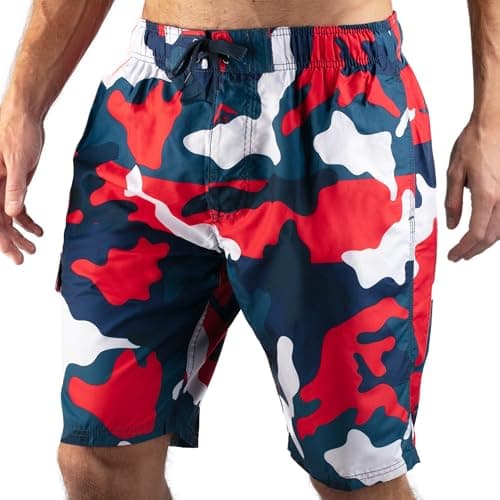 Kanu Surf 9” Infinite Men's Swim Trunks – UPF 50+ Quick-Dry Swimming Trunks for Men with Pockets & Mesh Lining (5X)