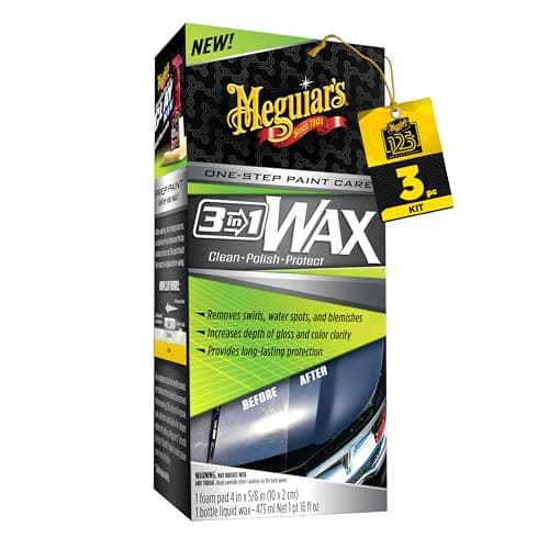 Meguiar's 3-in-1 Wax, 16 Oz