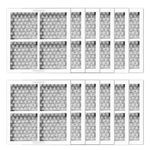 12 Packs LT120F Refrigerator Air Filter, Compatible with LG LT120F & Kenmore Fridge Elite 46-9918 469918 9918 Refrigerator, Replaces ADQ73214402 ADQ73214403 ADQ73214404
