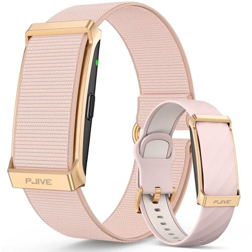 Smart Bracelet, Health Fitness & Activity Tracker with All-Day Continuous Heart Rate/Blood Pressure Monitor, Sleep Tracker, 170+ Sport Modes, 60 Day Battery & Free App, IP68 Smart Band for Android IOS
